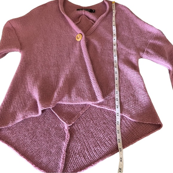 Alpaca by Karim Sweater Cardigan Size Medium - Picture 10 of 12